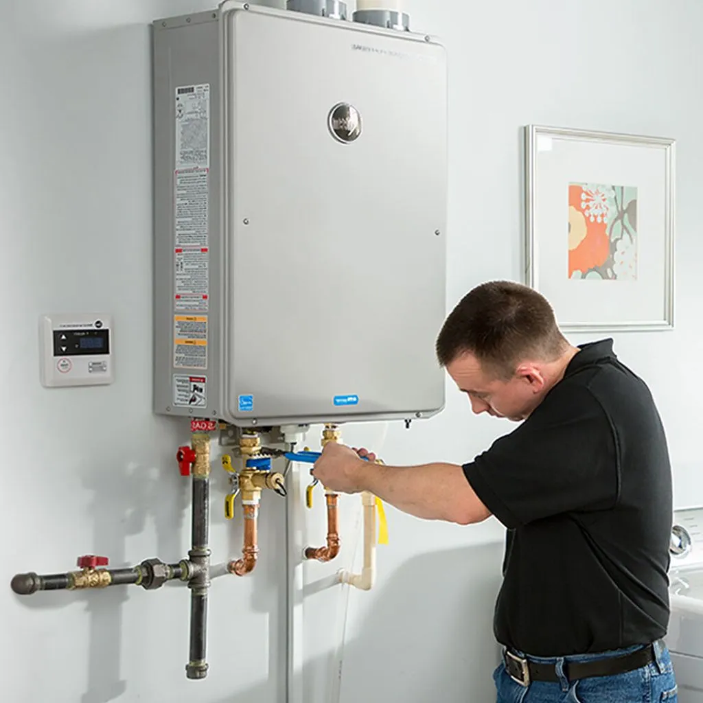 tankless water heater repair in Fresno, TX